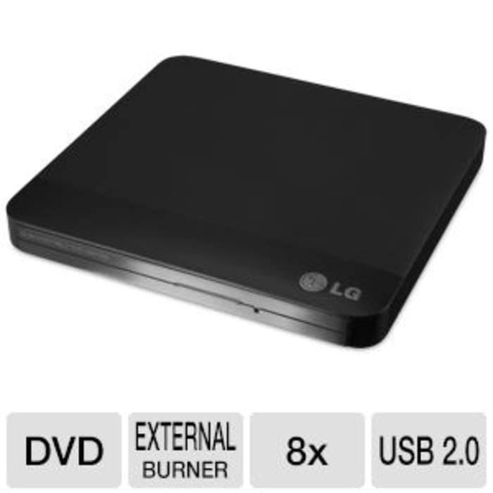DVD Eksternal Terbaik CD Room External Lg CD Rom Ultra Slim Murah Baru