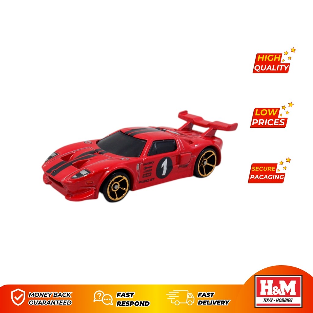 Hot Wheels '17 Ford GT Merah Loose Forza Motorsport - 98LS - LS1