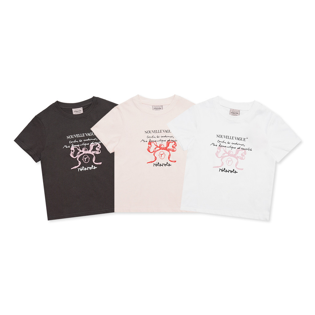 Rolarola Ribbon Half T-Shirt