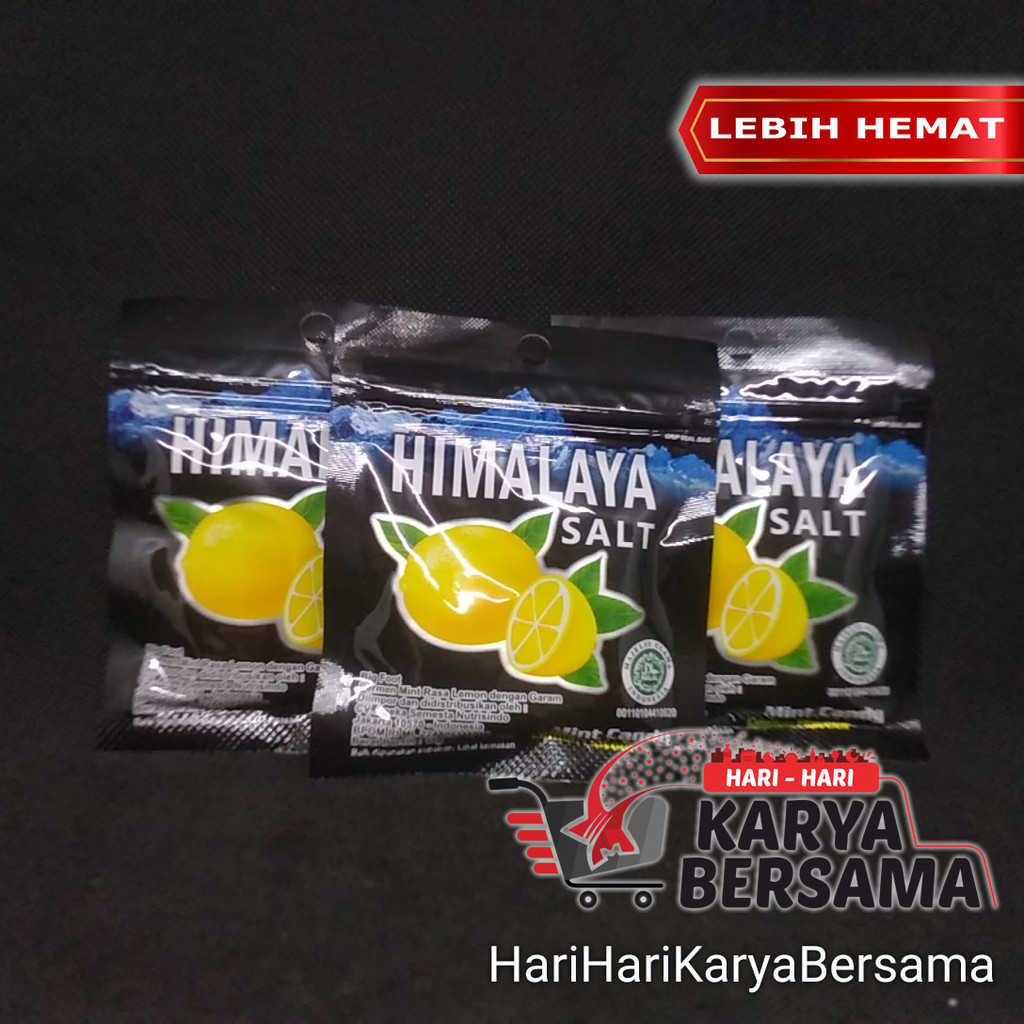 

MAKANAN RINGAN PERMEN BIG FOOT HIMALAYA SALT LEMON MINT CANDY PACK 3'S X 15GR