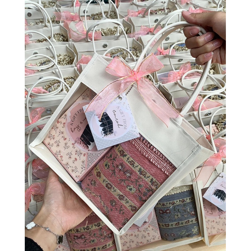 

Hampers bag canvas mika