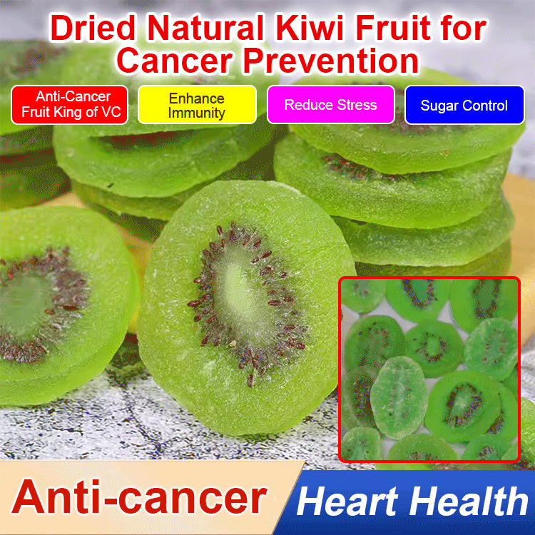

【1/2PCS】Buah Kering Kiwi Ajaib Kering Alami yang Sangat Efektif nutrisi dan dikemas dengan rasa