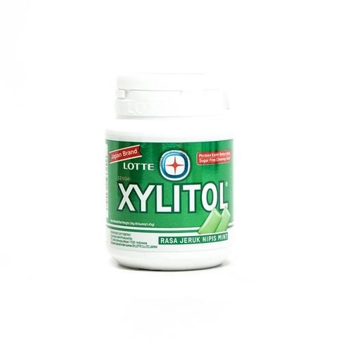 

Lotte Xylitol Lime Mint Sugar Free [58 gr/Botol]
