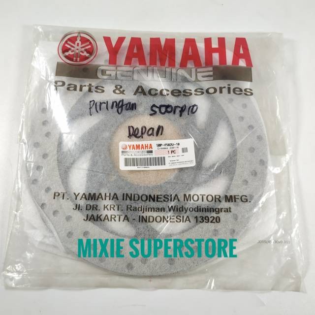 Piringan Depan Motor Original Yamaha Motor Scorpio