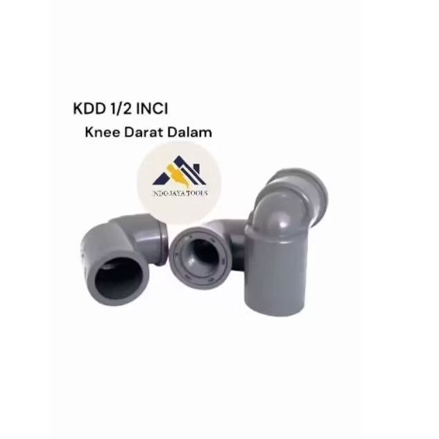 KDD 1/2" KNEE DRAT DALAM GREST /KNE SAMBUNGAN PIPA keran L