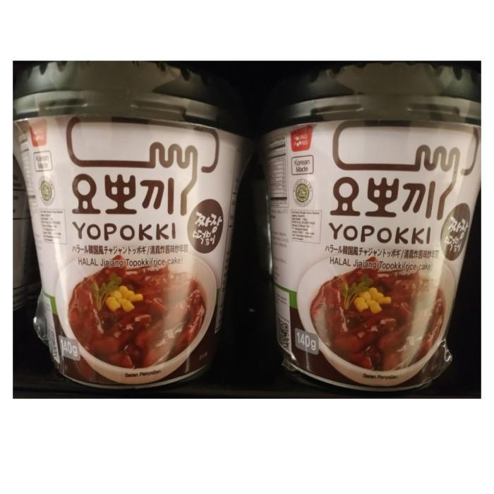

Yopoki Rice Cake Jjajang Made Korean 140 gr