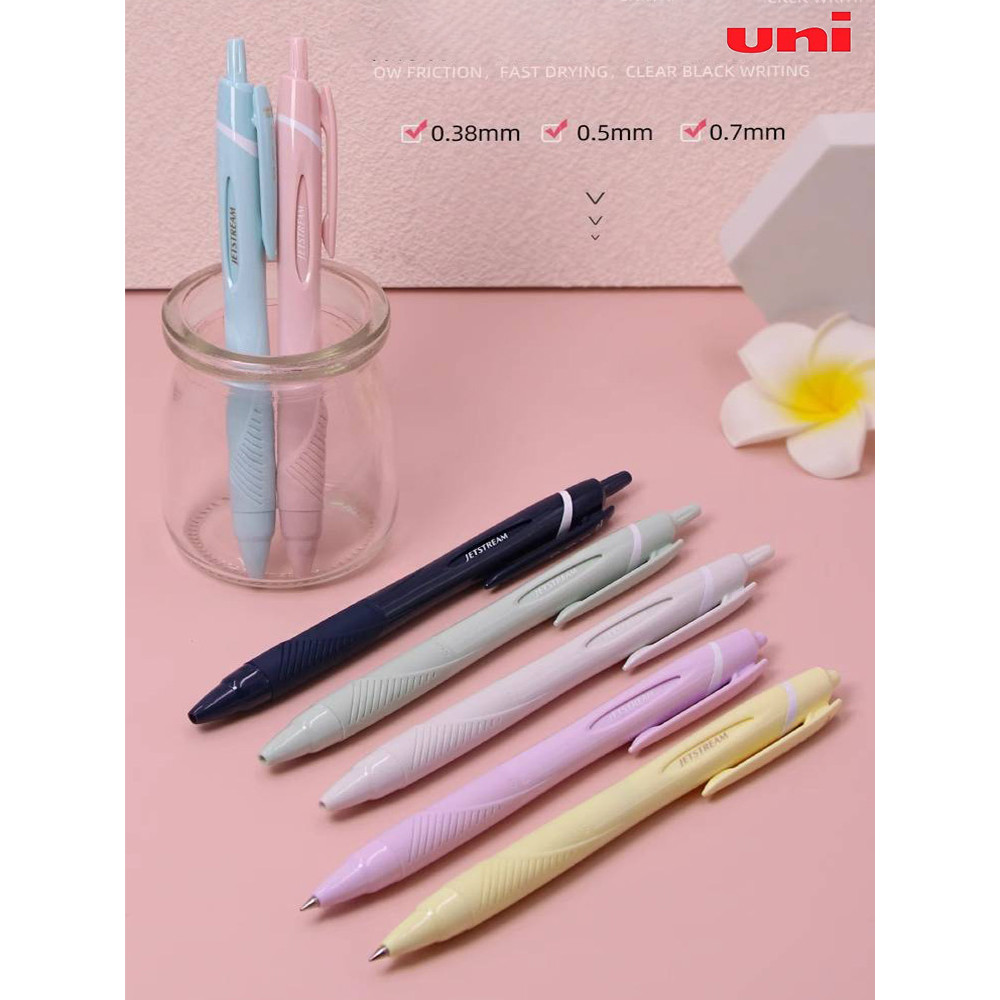 

Uni JETSTREAM Ballpoint Pen Ultra Smooth Writing Signature Pens, Handwriting Quick Drying Novelty Supplies galos para enfermeras