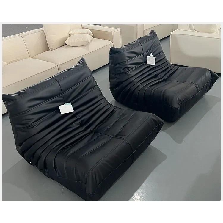 Single Seated Foam Sofa Armless Floor Sofa Lazy Floor Sofa Comfy Fireside Chair Bean Bag Chairs Couc
