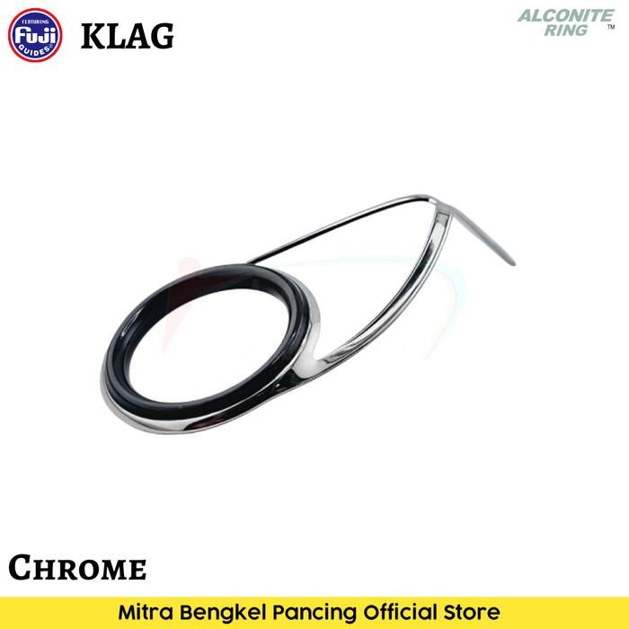 Ring Guide Fuji KLAG K Series Alconite Chrome 1Pcs Cincin Joran Original Japan - KLAG 16