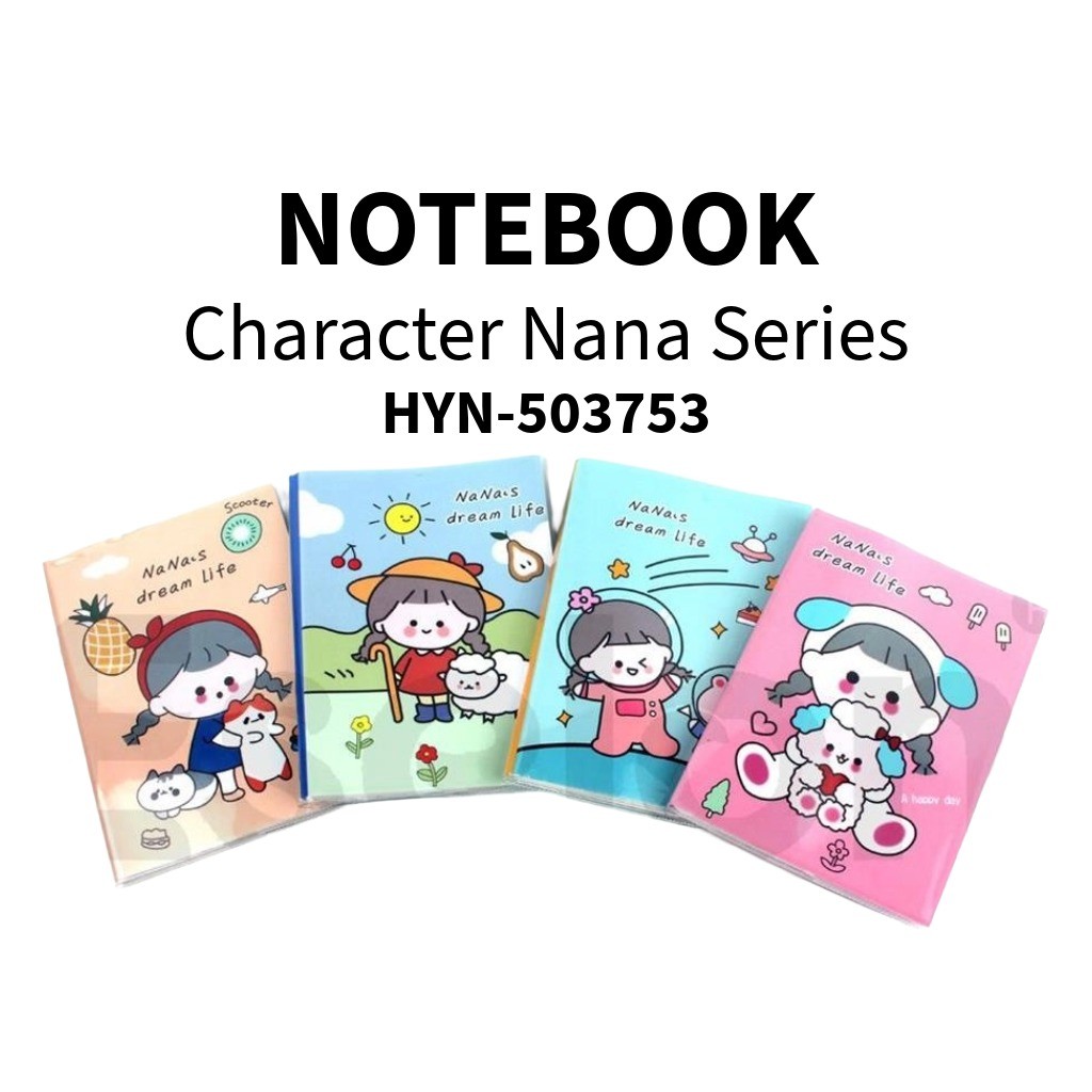 

♚Notes A7 Nana's Dream Life 65lbr 1003753 / Diary Mini Karakter♚