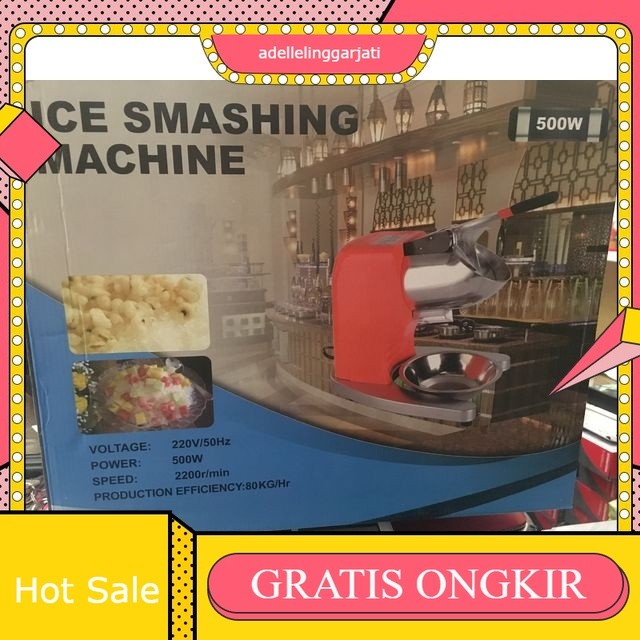 ICE CRUSHER ALAT MESIN SERUT ES BATU LISTRIK SHAVER