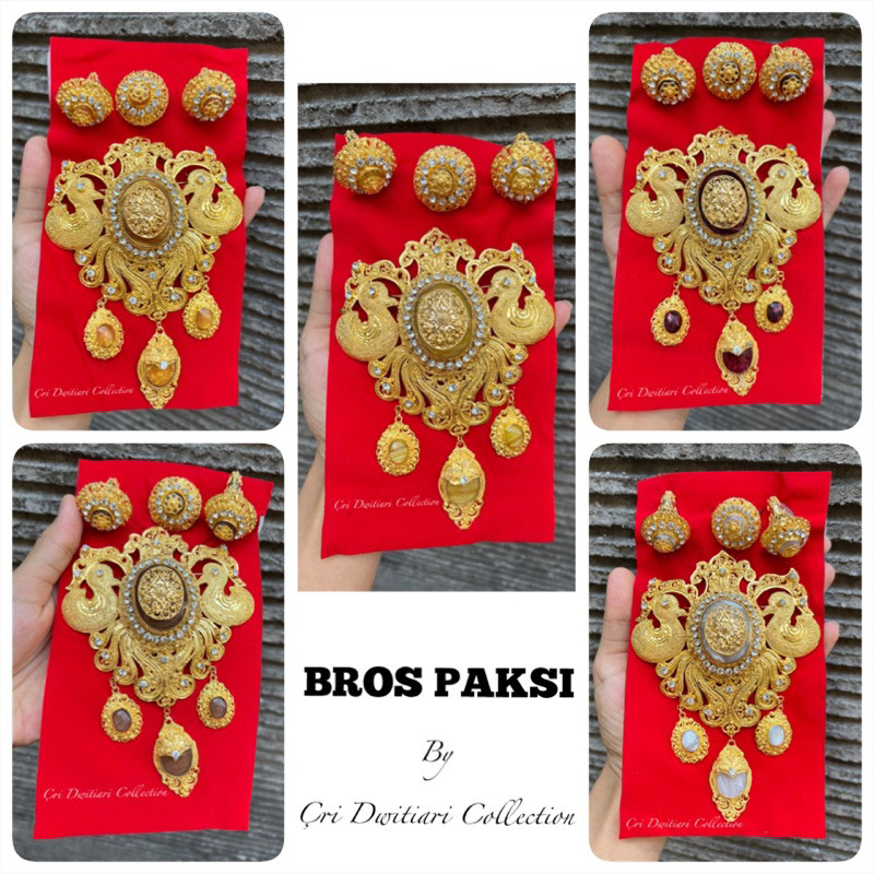 TERBARU Bros Set Alpaka Bali Paksi/ Bros Angsa Batu/ Bros Wanita