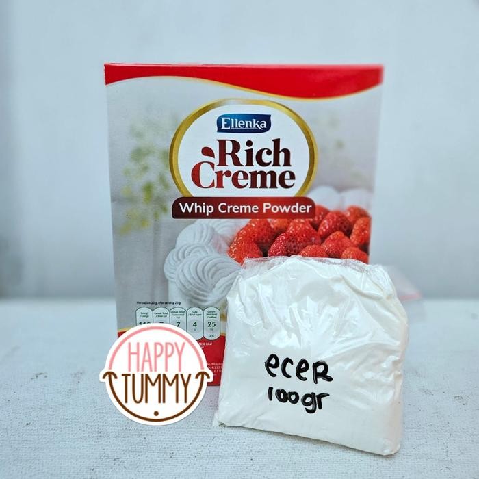 

Ecer 100gr rich creme whipping bubuk krim kocok ellenka