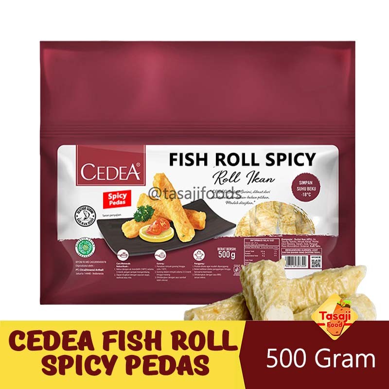 

Cedea Fish Roll Spicy Pedas 500 Gram Olahan Ikan Asfar