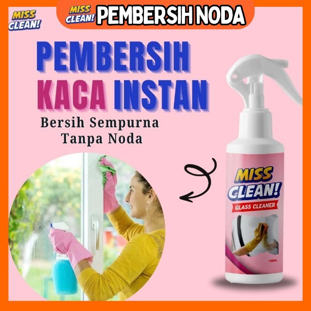 Cairan pembersih dan pengkilap kaca cermin kaca jendela kaca meja