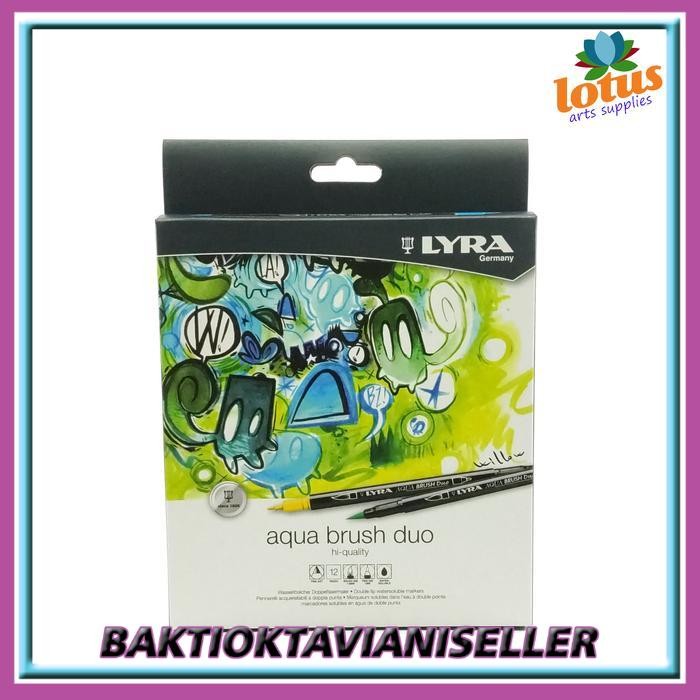 

LYRA Aqua Brush Duo 12 Color Pen Set