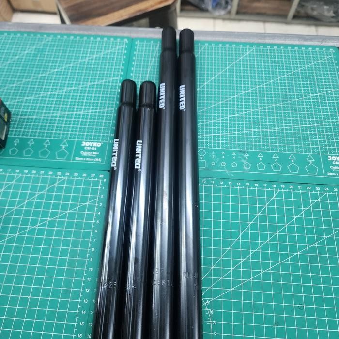 Tiang sadel seatpost 25.4 besi united tebal 30cm 40 cm  Best Quality