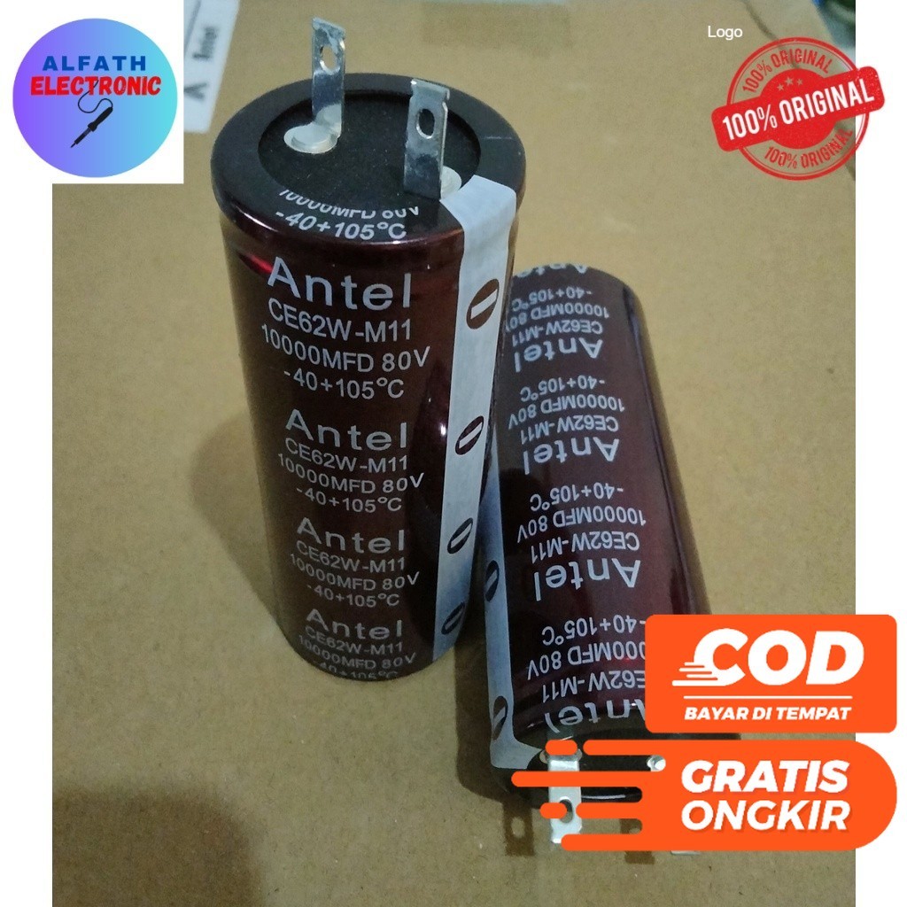ELCO 10000 UF 80 V ANTEL ELKO 10.000 UF 80 VOLT 10000UF 80V