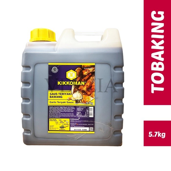

Kikkoman Saus Garlic Teriyaki Bawang Jerigen 5.7 kg