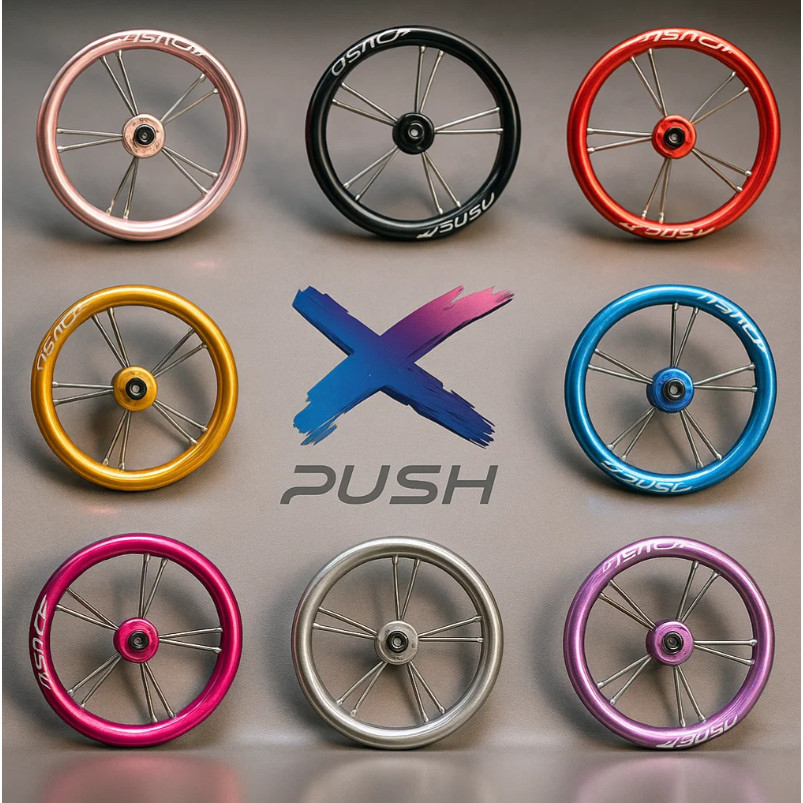 Xpush Wheelset Velg 12 Inch 12inch Alloy Racing Pushbike Balance Bike Sepeda Anak Ringan Kuat Kokoh