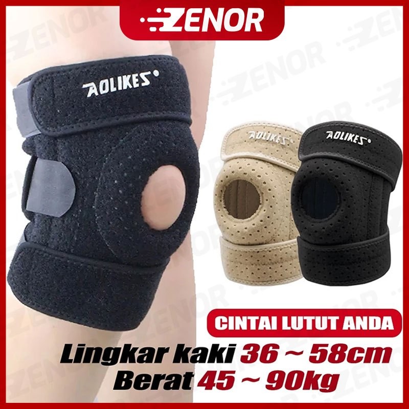 Zenor Terapi Lutut Kaki Bantalan Lutut Support Sport Deker Pellindung Lutut Knee Penahan Lutut Melin