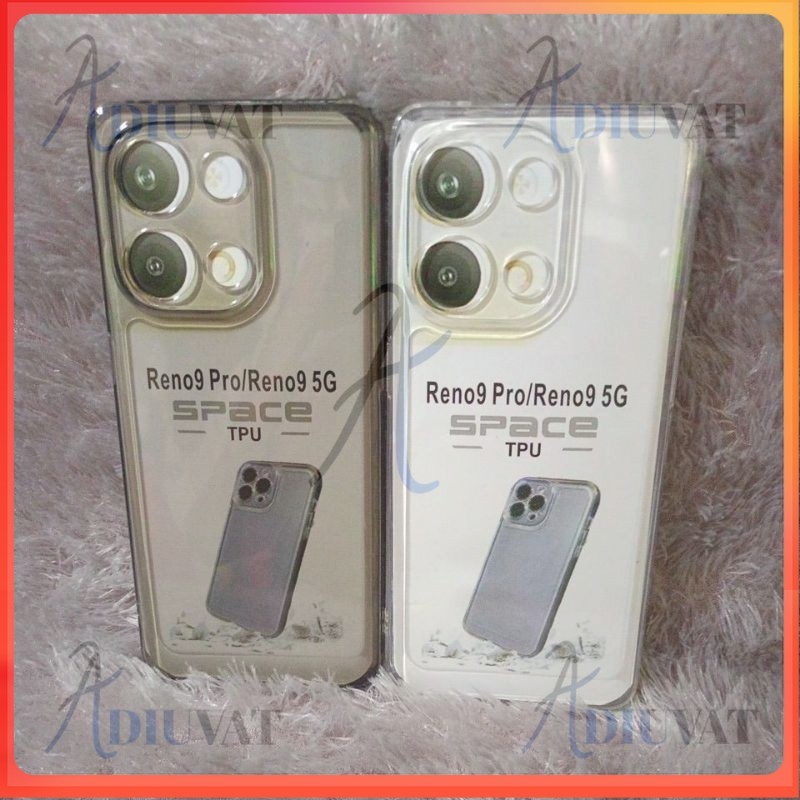 PROMO SoftCase Casing OPPO RENO 9 5G RENO 9 PRO Silikon Bening Trasparan Pelindung Belakang HP+Camer