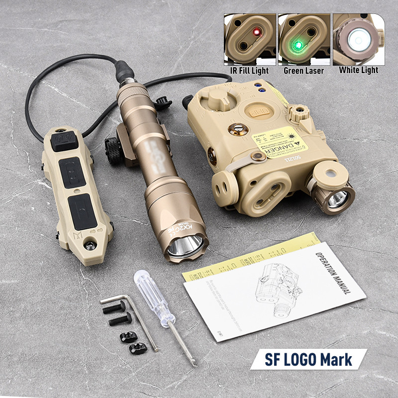 Softair PEQ-15 Dummy Airsoft UHP AN PEQ 15 LA 5C Red Dot Green Blue Laser Indicator IR Fill Light Sc