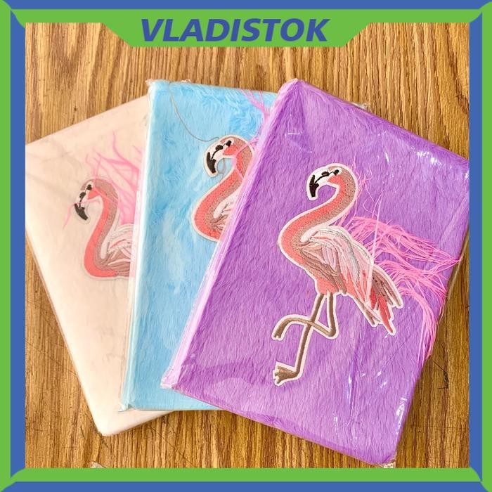 Buku Diary Bulu Unicorn / Notebook Furry Karakter