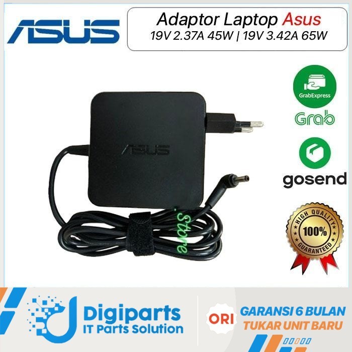 Adaptor charger Asus Vivobook Go 15 OLED E1504 E1504F E1504FA 19V 3.42A 65W Original