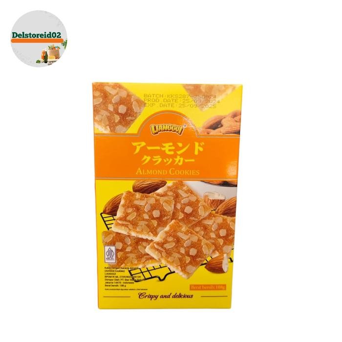 

Lianggui almond cookies (kukis dengan kacang almond) 108gram