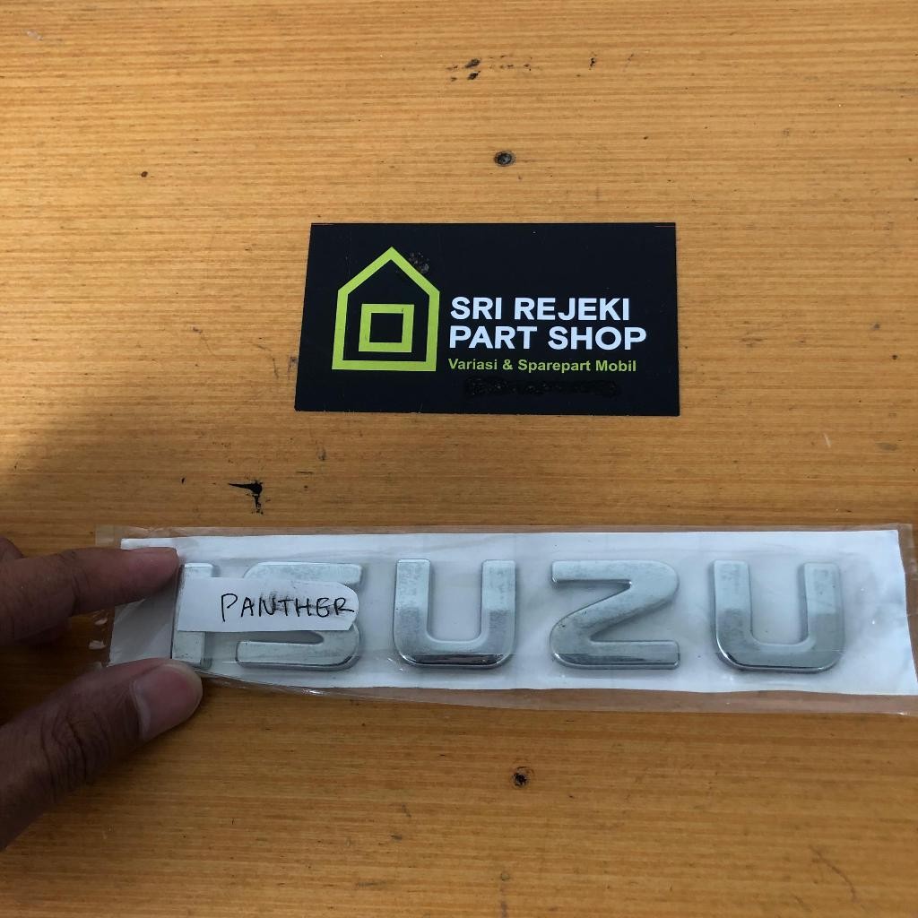 Emblem Logo Isuzu Panther Emblem Panther Emblem Isuzu Emblem Timbul Tempel EMBLEM