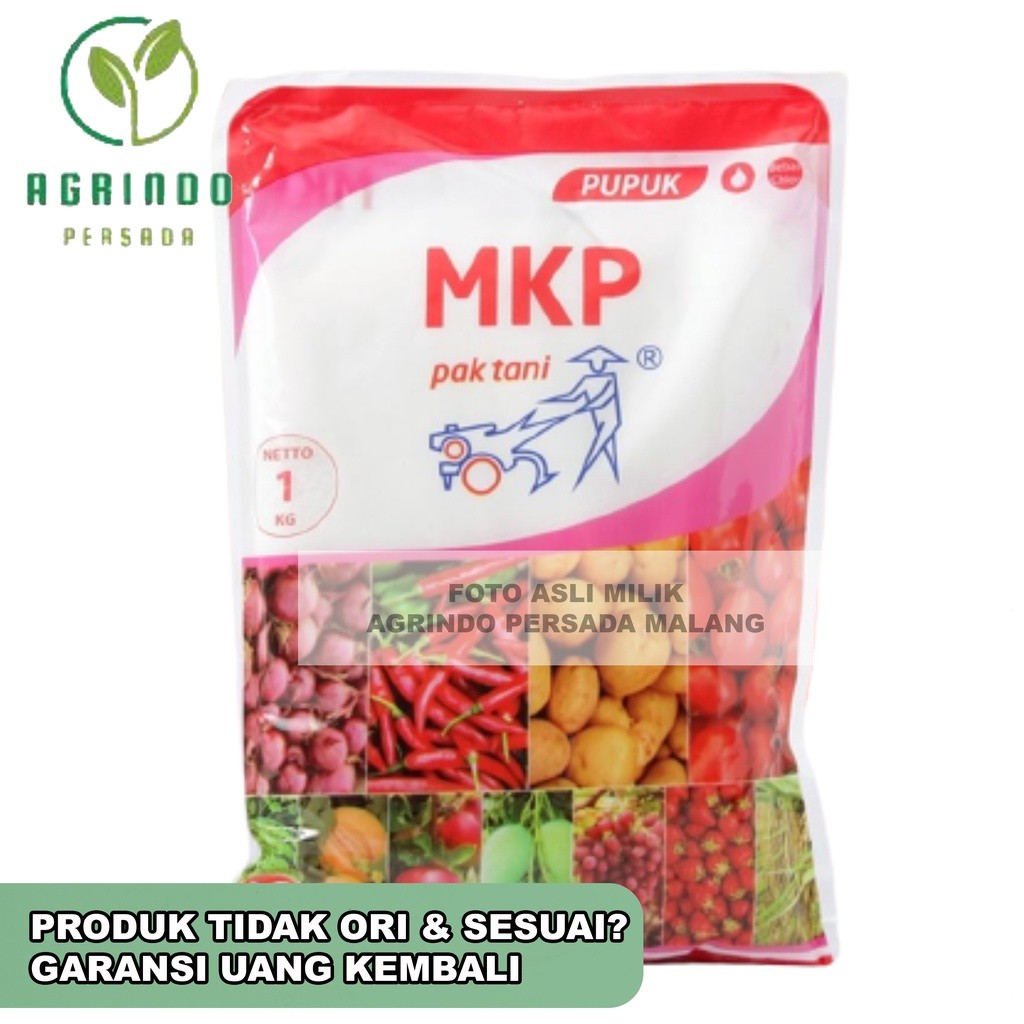 TANEKASHOP - Pupuk MKP Pak Tani kemasan pabrik 1kg | MKP 1Kg Pak Tani