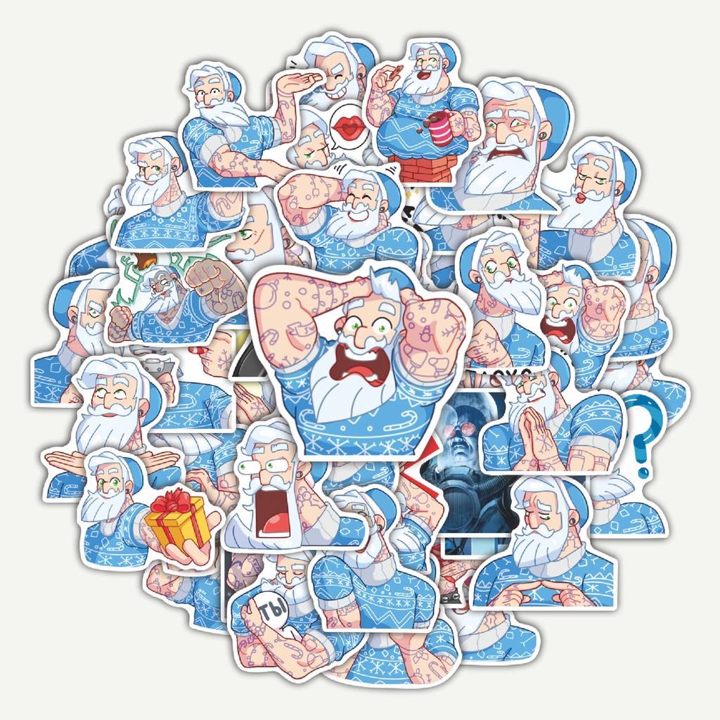 

Sticker Pack Stiker Mr.Frost | Sticker TUMBLR | Stiker LAPTOP KOPER HELM