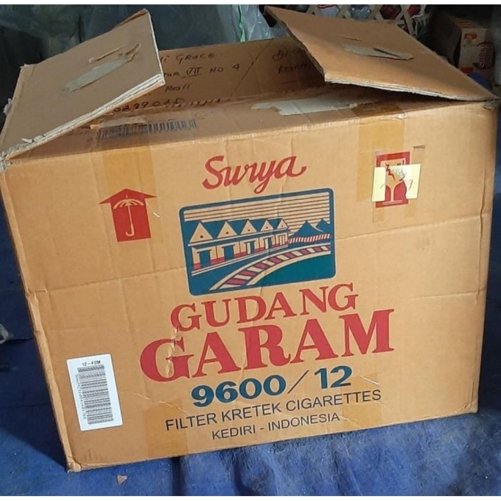 Kardus Bekas Gudang Garam Surya 12