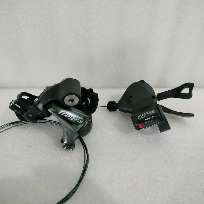 karrinustore - Shifter + RD Tiagra R4700 10 speed Original sepeda lipat minivelo flat bar