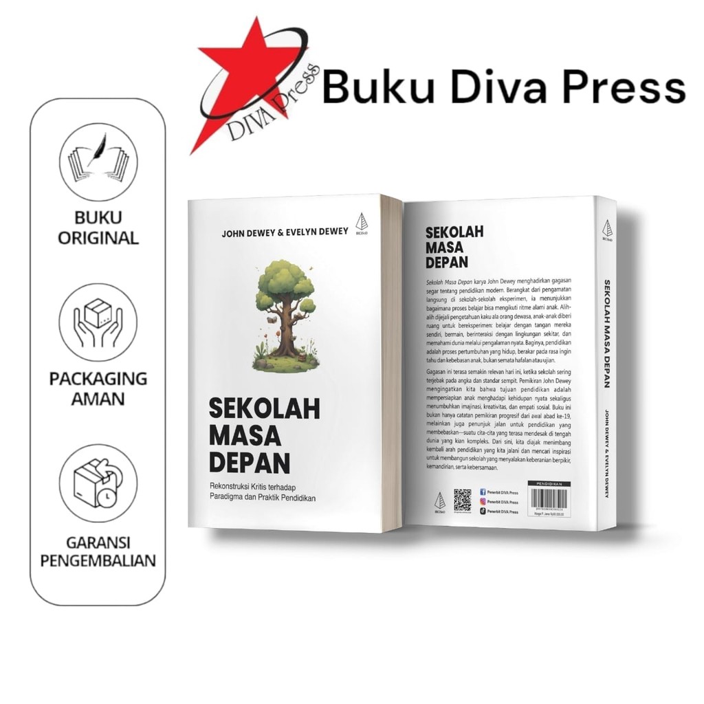 Buku Sekolah Masa Depan - John Dewey & Evelyn Dewey - IRCiSoD