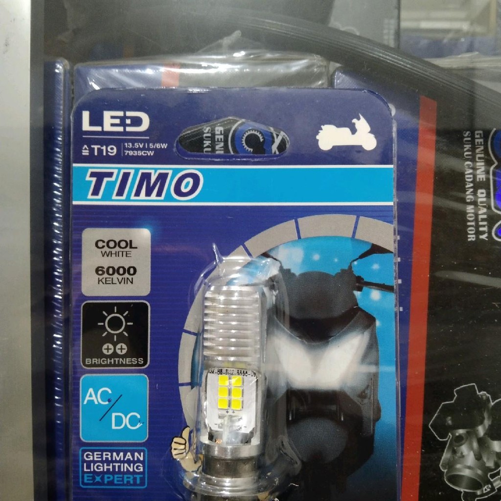 BOHLAM LED MOTOR METIC DAN BEBEK BOHLAM DEPAN LED BOHLAM LED