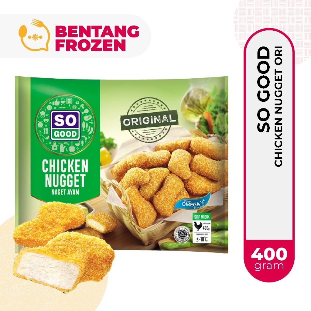 So Good Chicken Nugget Original 400gr / Nugget Ayam