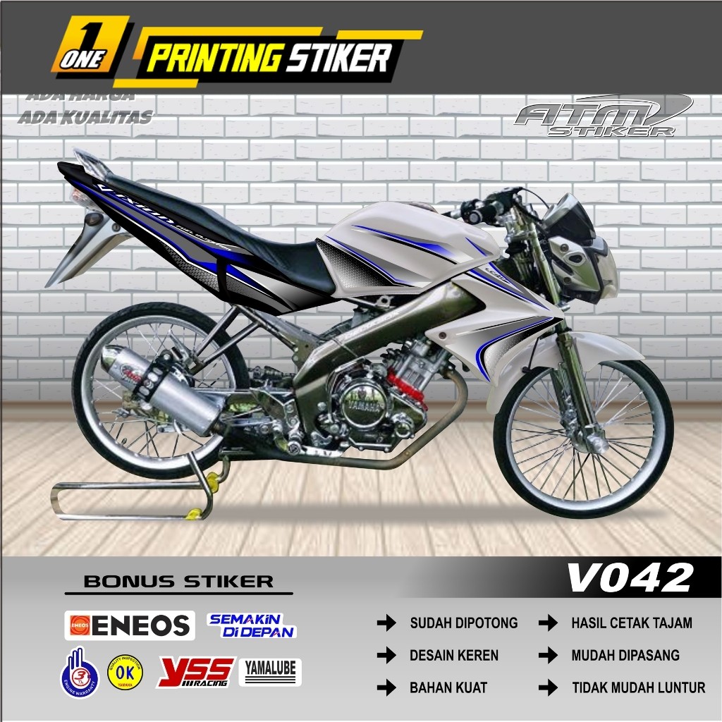 STIKER STRIPING VIXION OLD VARIASI  STIKER LIST MOTOR YAMAHA VIXION OLD