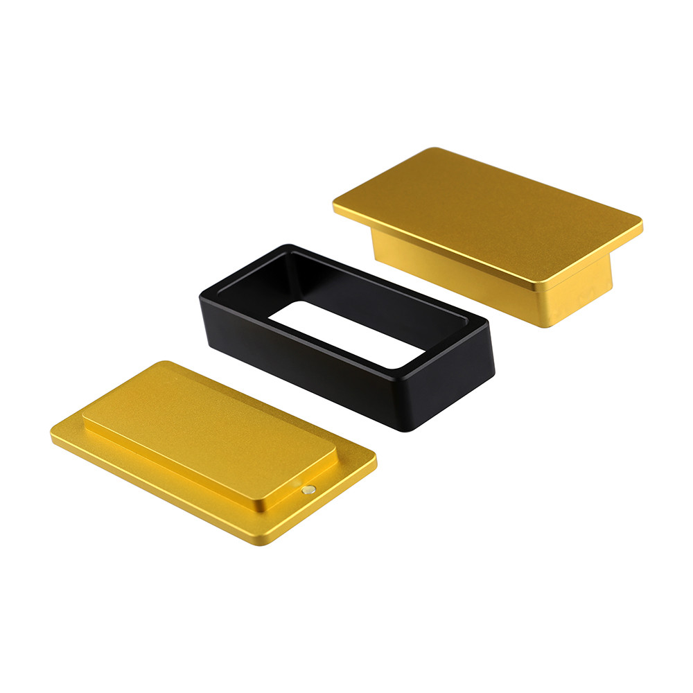 LTQ Vapor Rosin Pre Press Mold With Press Bag 2x4 Inch 6061 Aircraft-grade Aluminum Press Plate For 