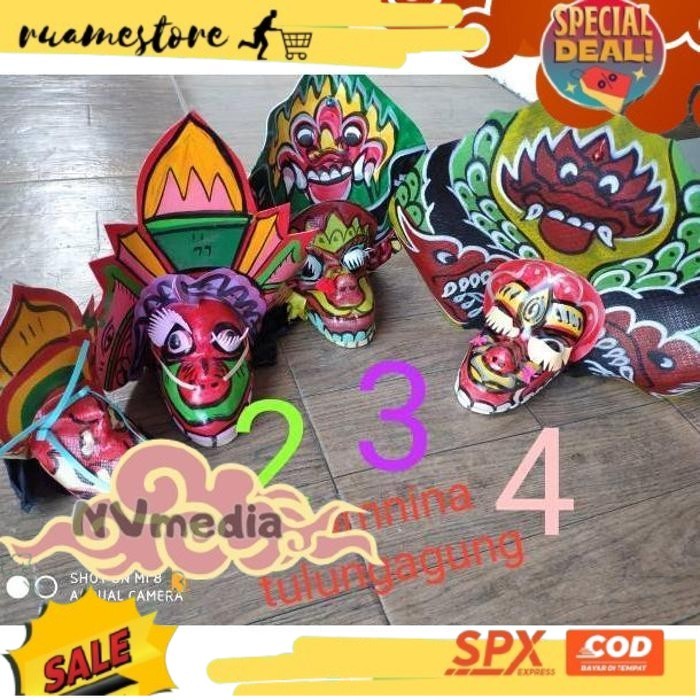 TERBARU NEW TREND ASLI BAGUS BARONGAN CAPLOKAN ANAK ANAK SPON NV BARU