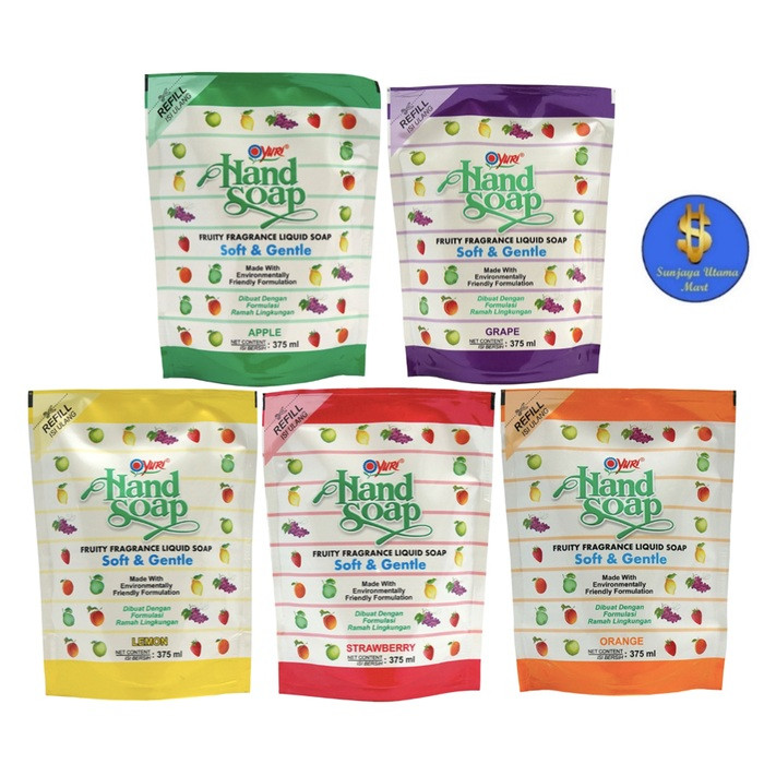 Hand Soap Yuri Refill All Variant-Yuri Handsoap All Variant