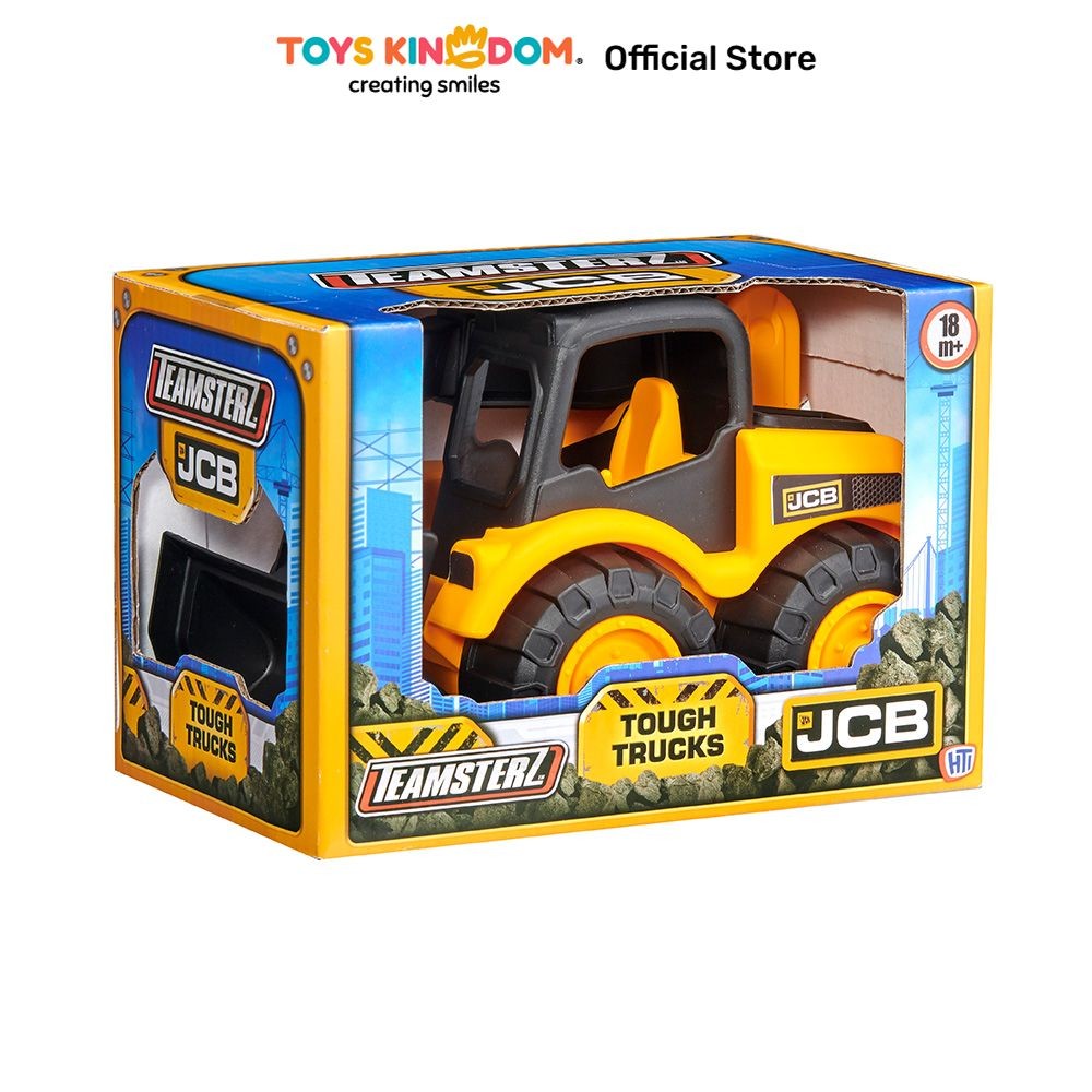 Toys Kingdom Top Gear 7 inci Diecast Teamsterz Jcb Skid Steer Toys Kids Toy Mainan Anak Mobil Mobila