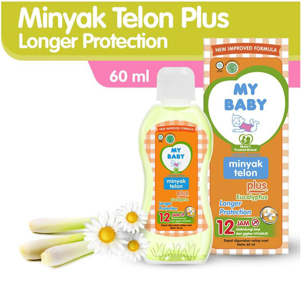 MY BABY MINYAK TELON PLUS LONGER PROTECTION 60mL