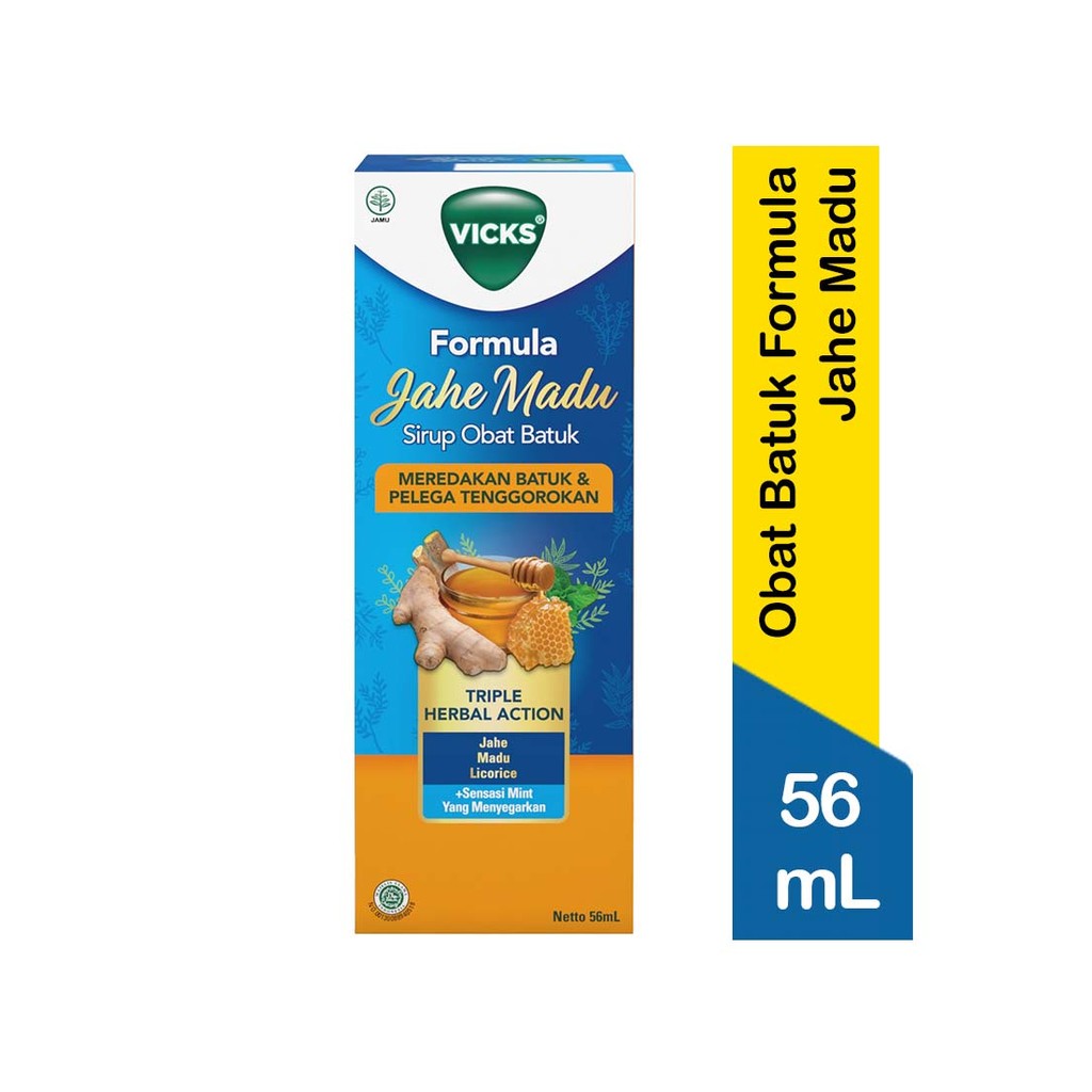 VICKS OBAT BATUK FORMULA JAHE MADU 56mL