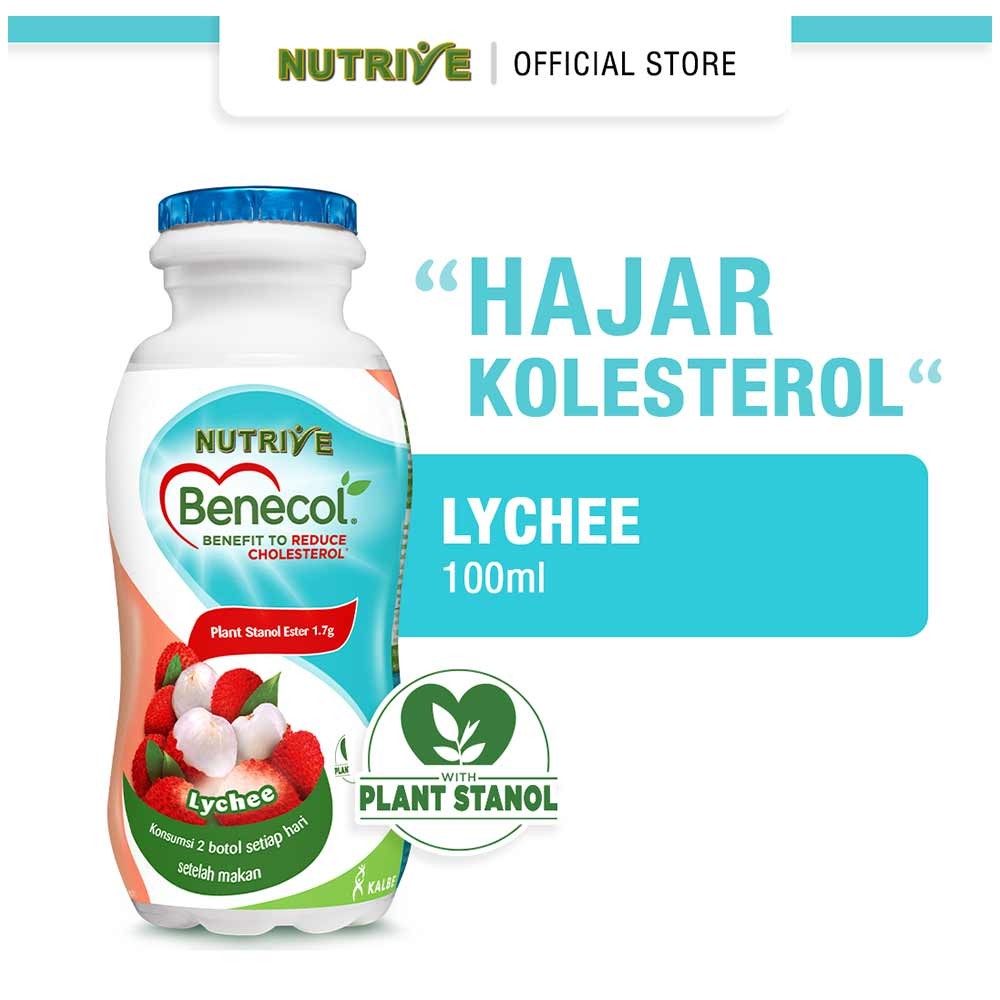 NUTRIVE MINUMAN BENECOL LYCHHE 100mL
