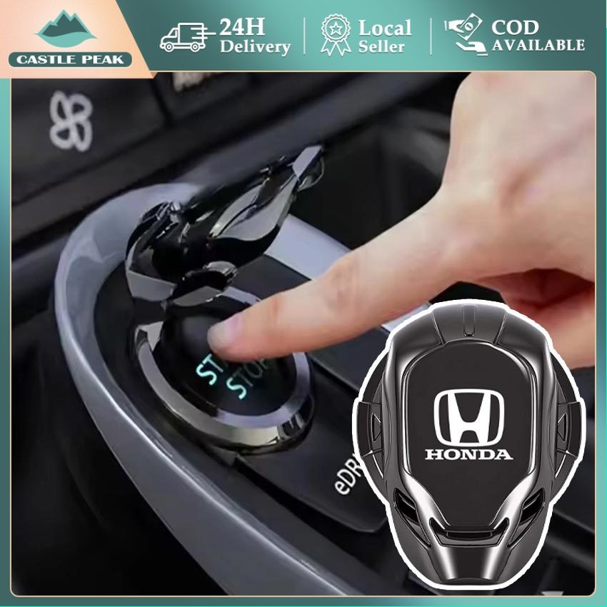 Tutup Tombol Start Engine Mobil - Cover Button Start Stop Universal untuk Mobil Honda