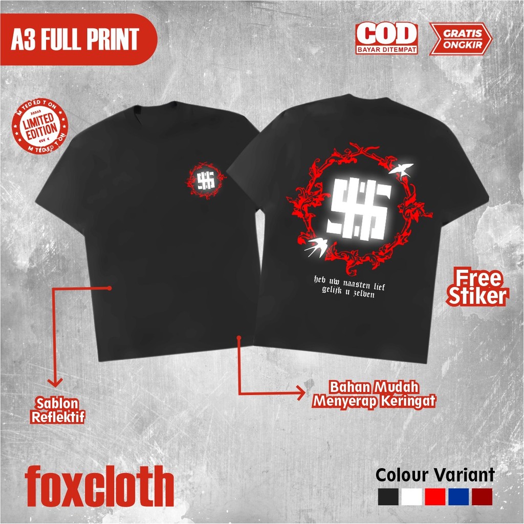 KAOS PSHW MENYALA MOTIF DOLAR HEB UW NAASTEN LIEF KAOS DISTRO PSHW - KAOS PSHW MENYALA TERBARU - KAO