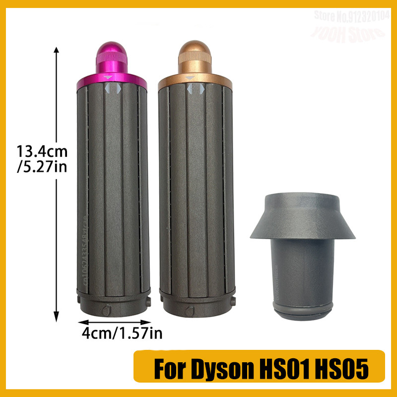 40MM/13.4cm Hair Curler Accessories for Dyson Airwrap HS01 HS05 HD03 HD08 Long Curling Barrels Attah
