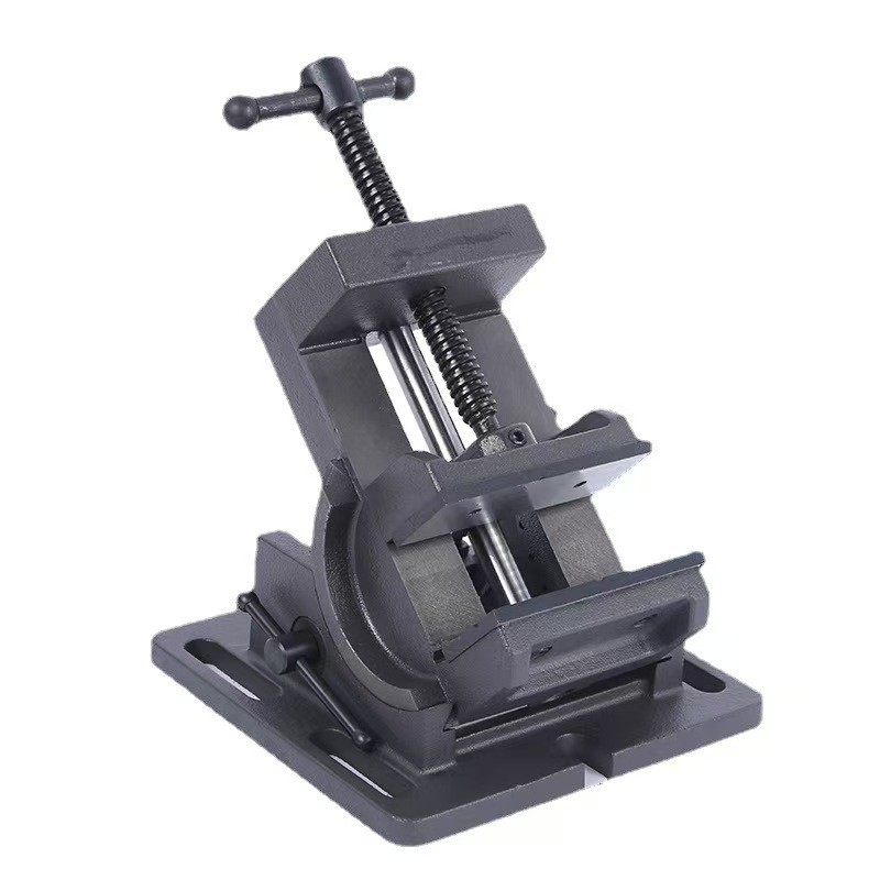 Bench Drill Vise QKD75 Precision Milling Machine Vise Adjustable Vise Press Tilt Vise For Bench Pres